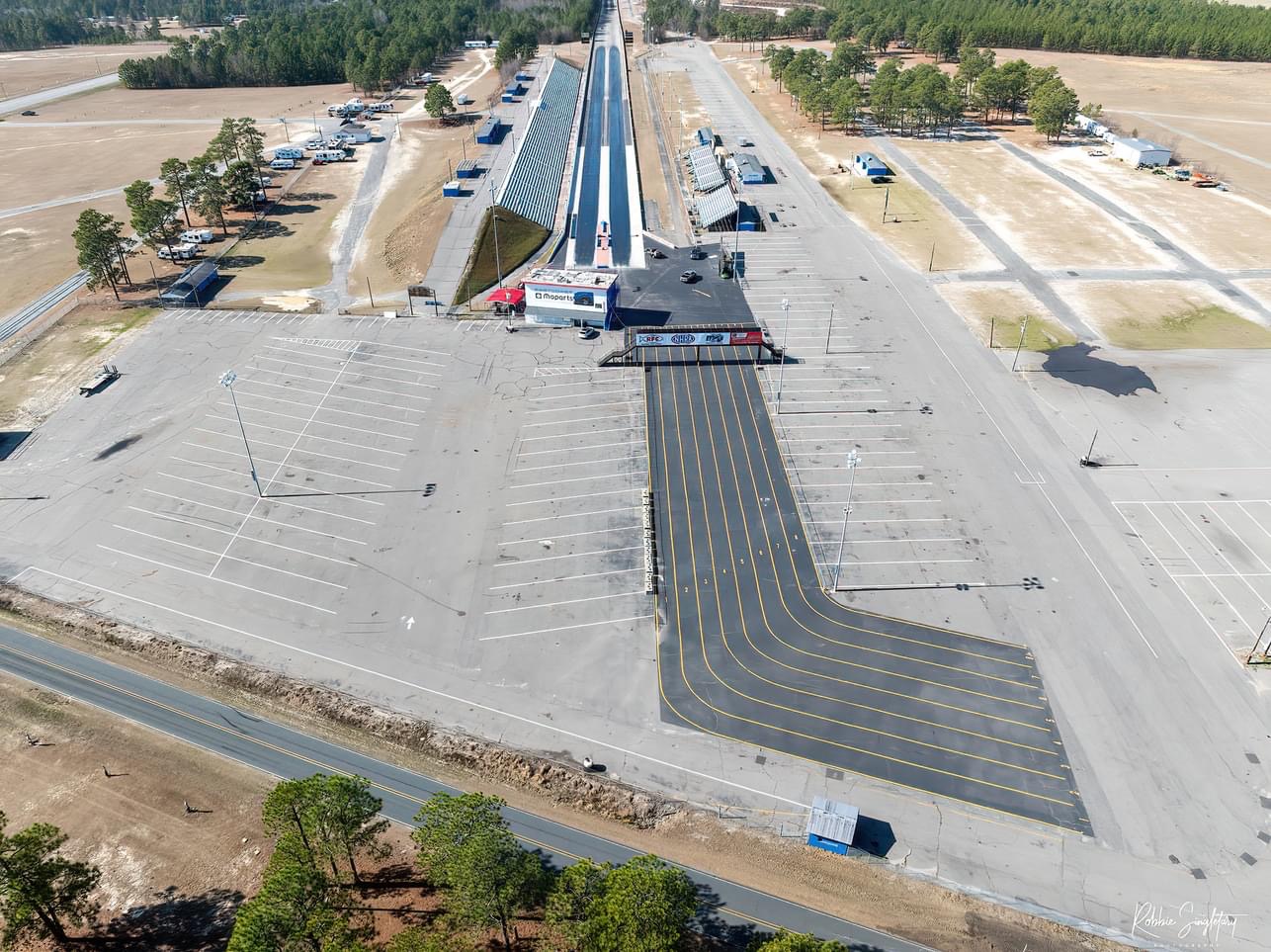 Rockingham Dragway Paving