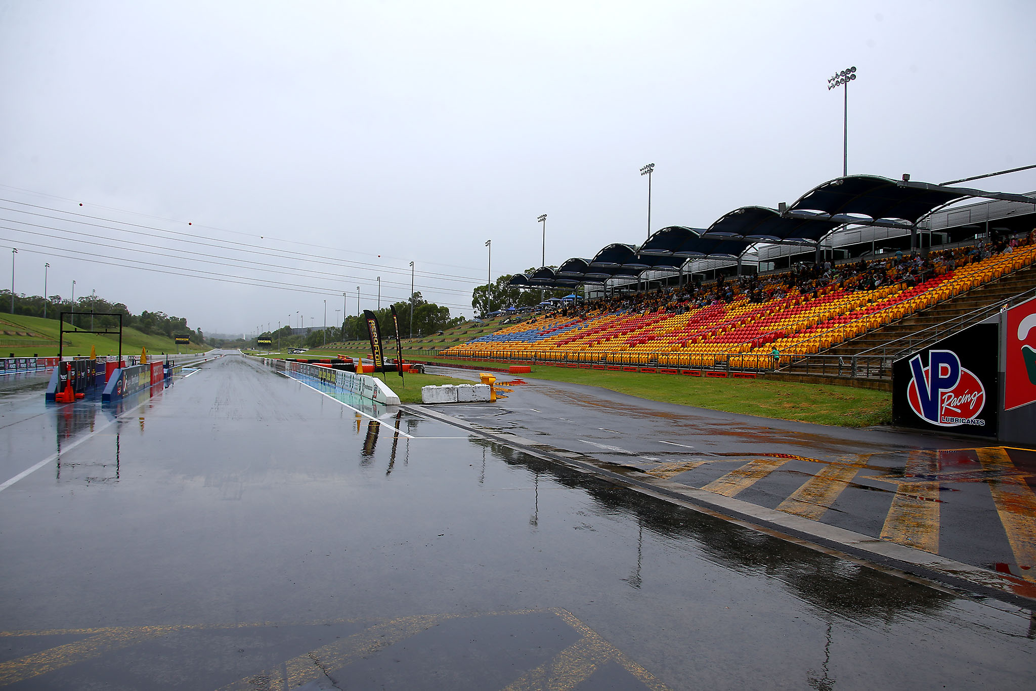 Rained out at Syndey Dragway