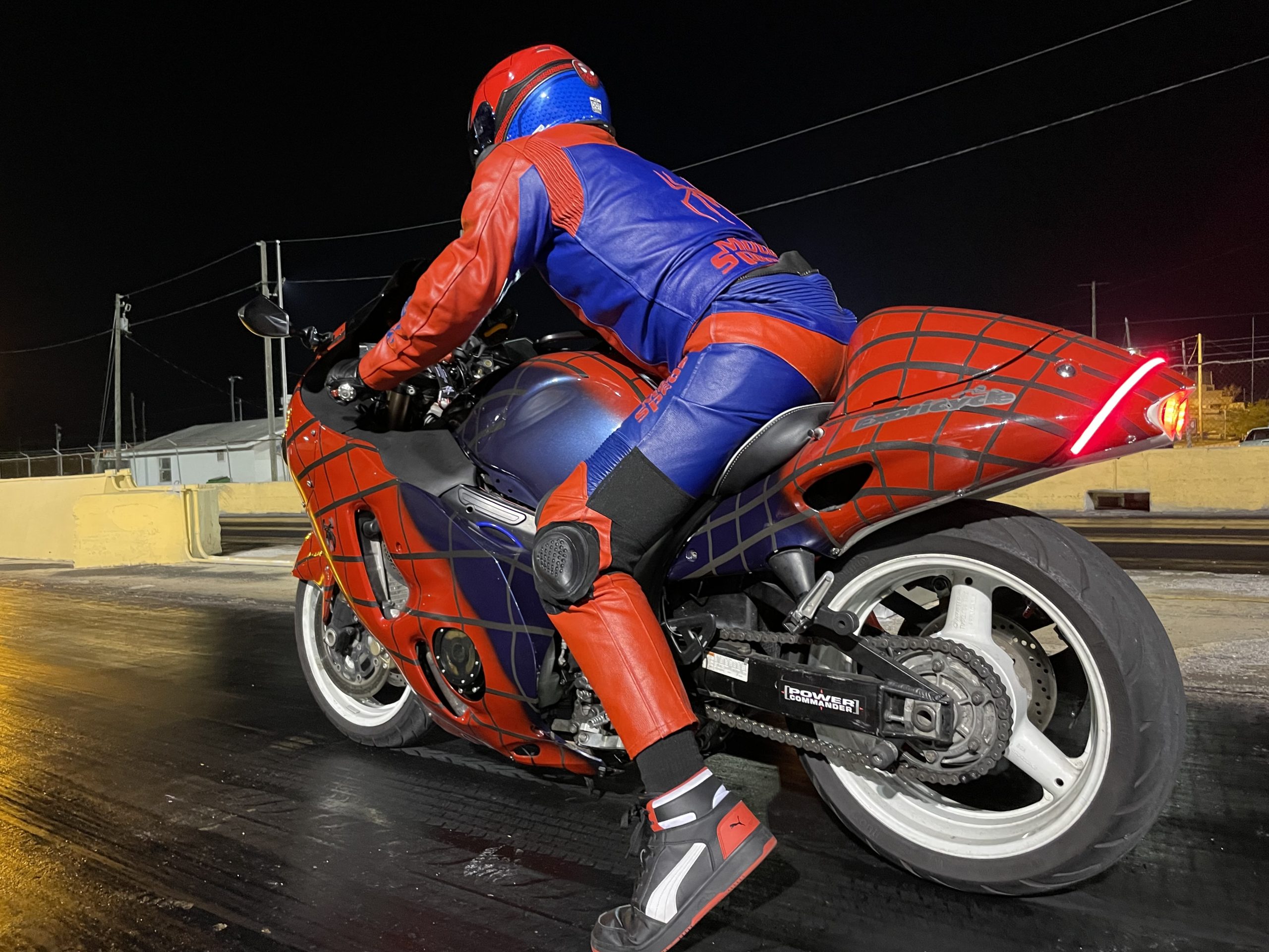 Spiderman Suzuki Hayabusa