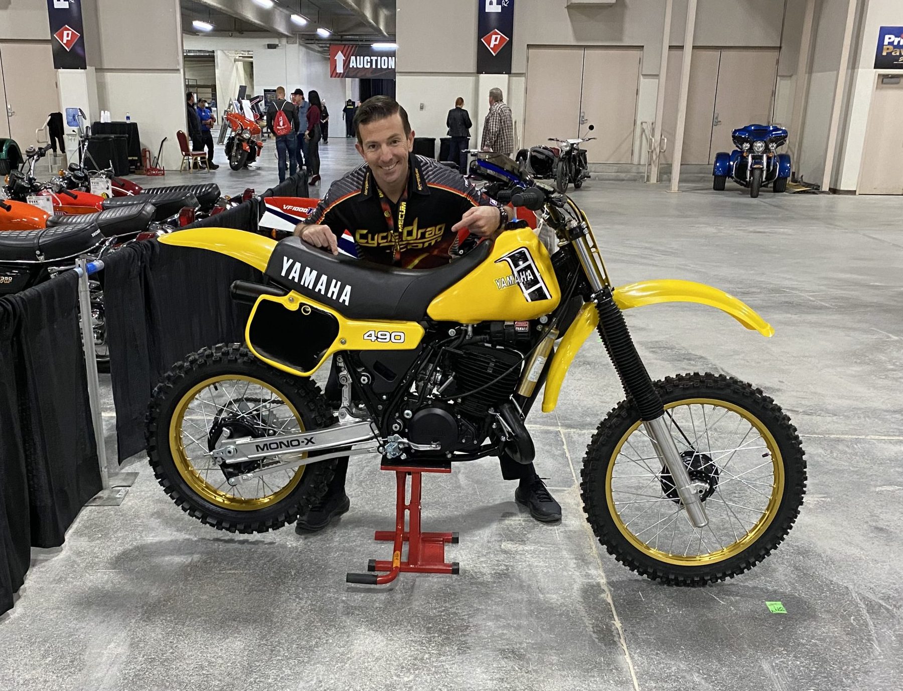 Dirt Bike restorations, Mecum