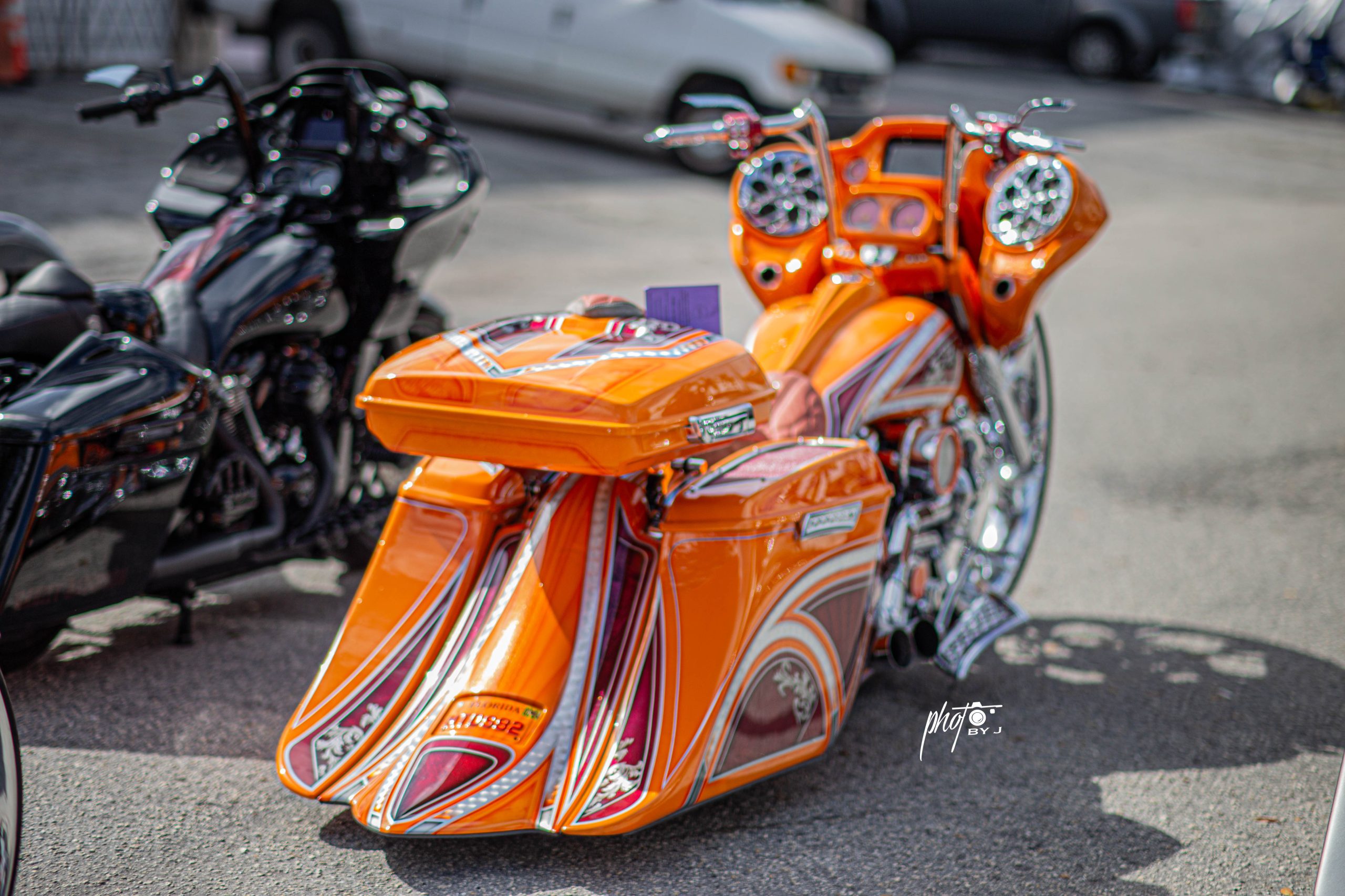 Custom Harley Bagger