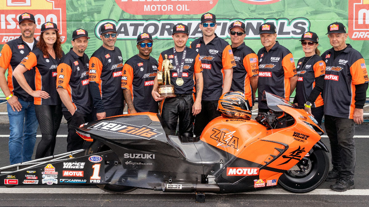 Gaige Herrera and Team Vance & Hines 