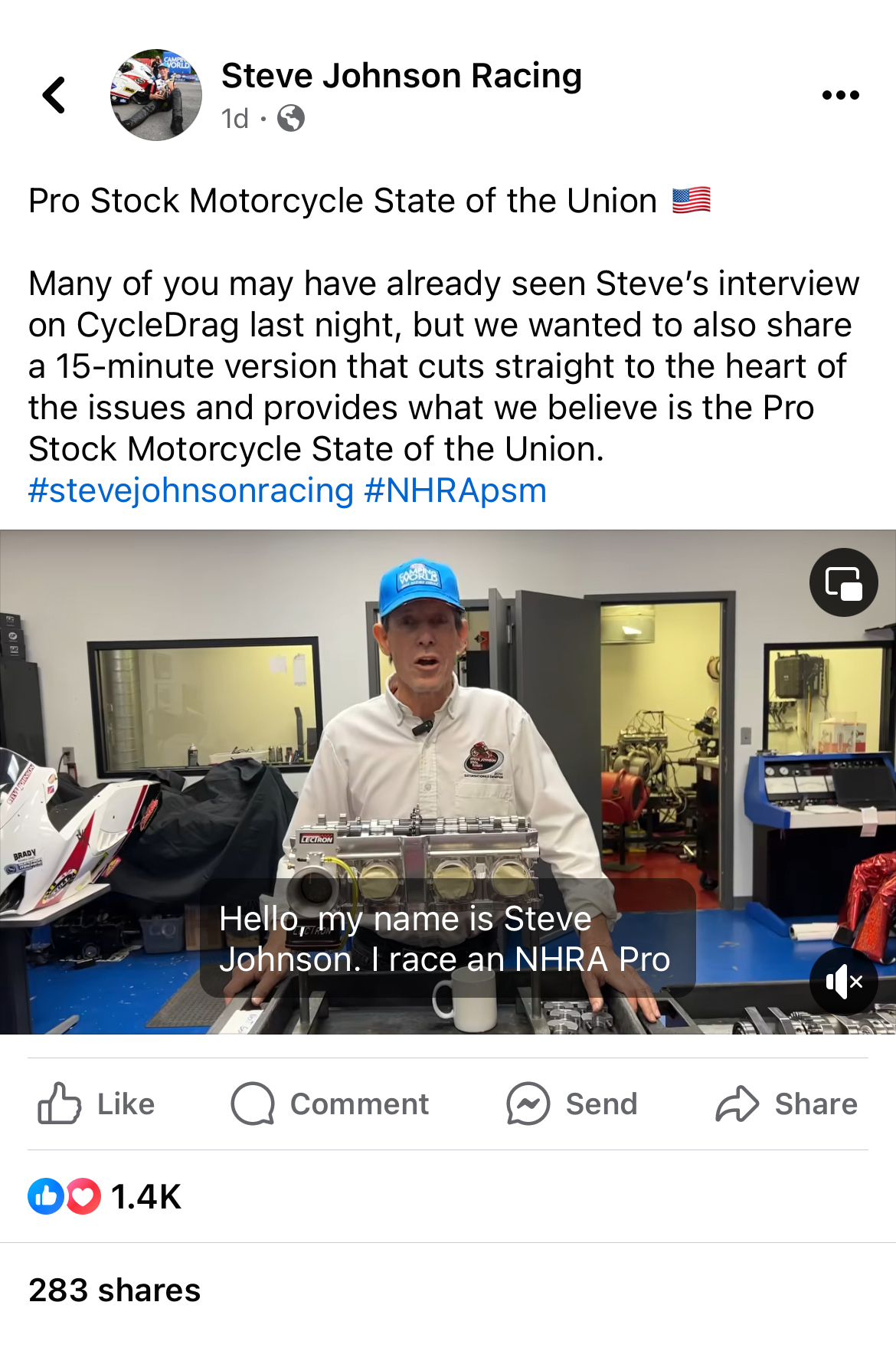 Steve Johnson Response Video 