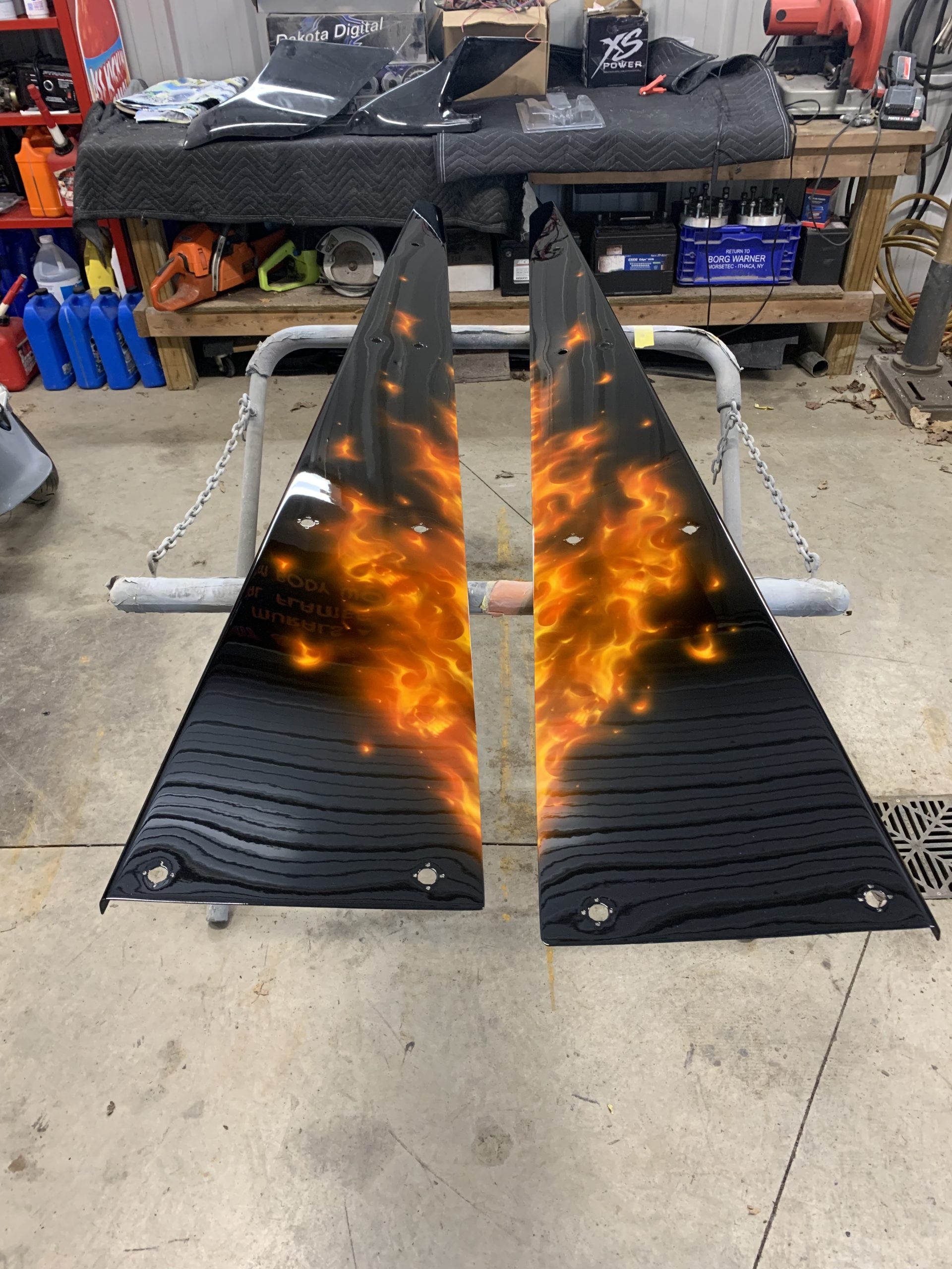 Dave Vantine Wheelie Bar Panels