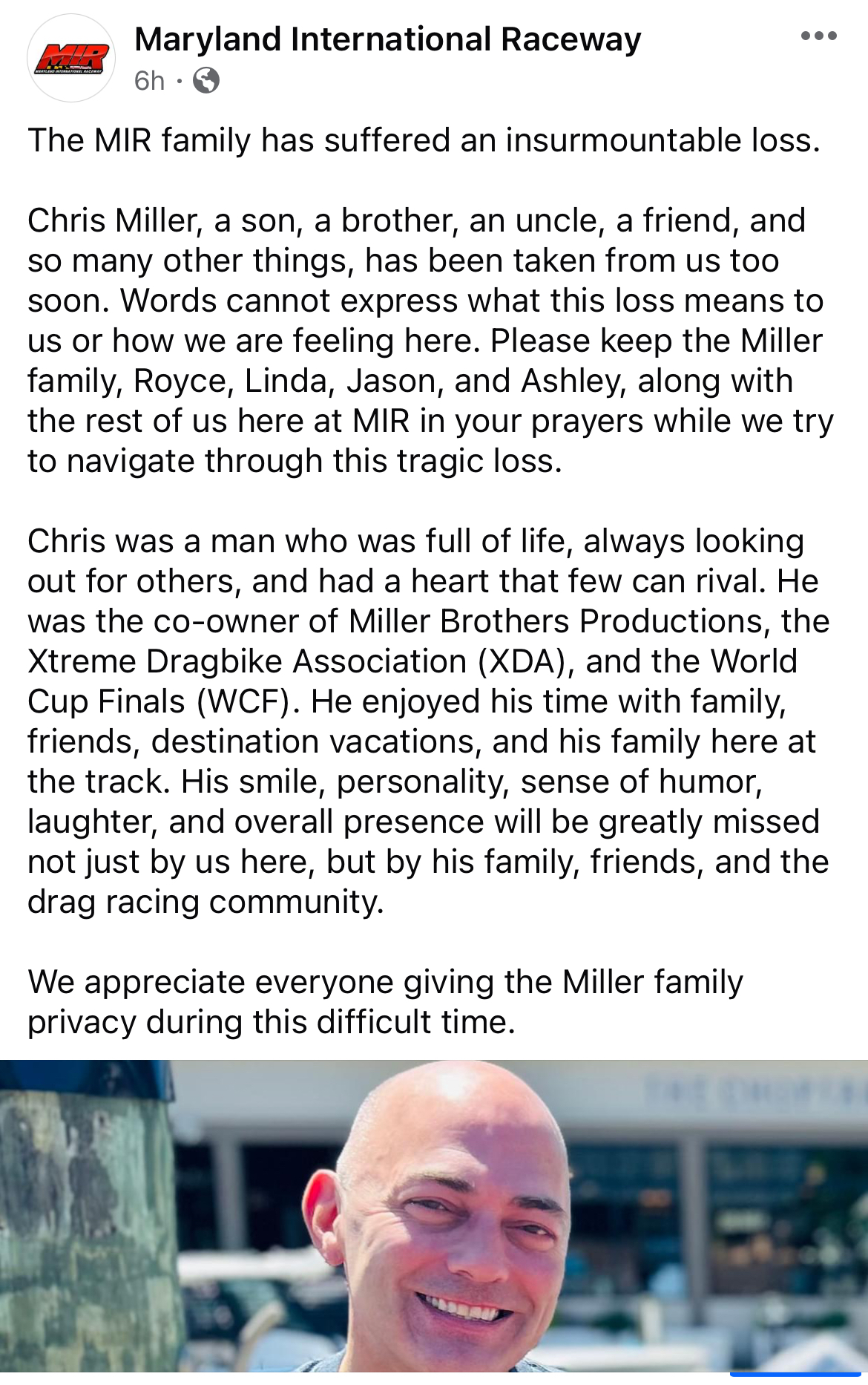 Chris Miller Passes 