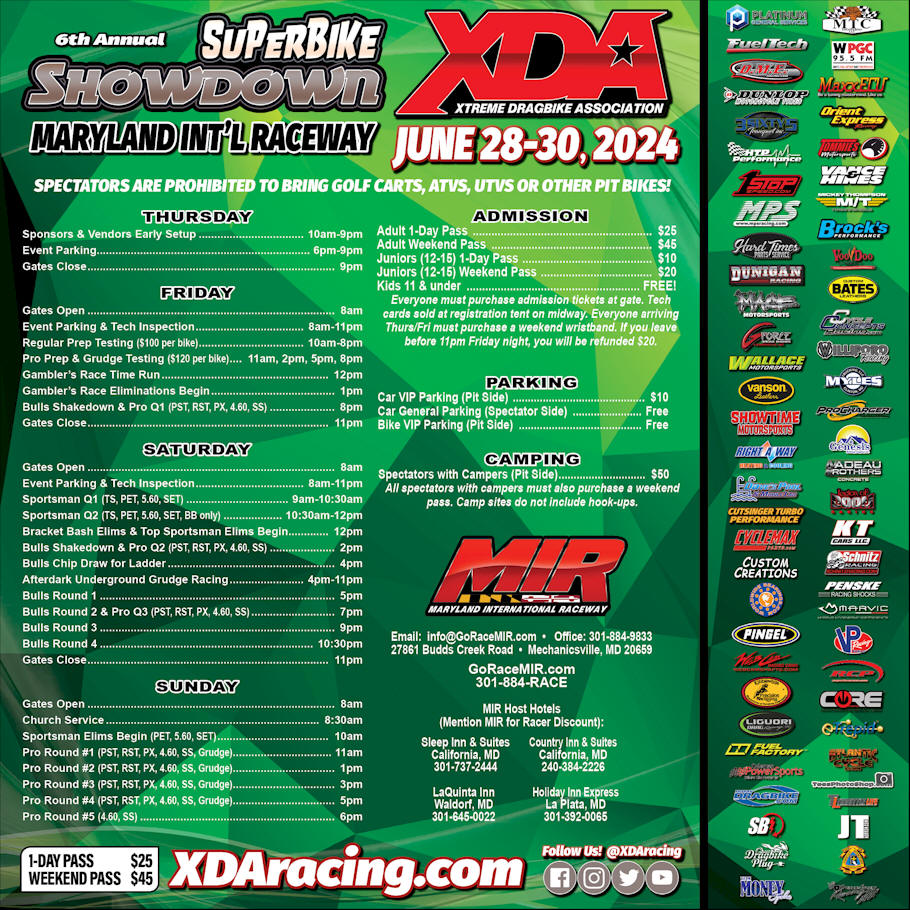 XDA SuperBike Showdown