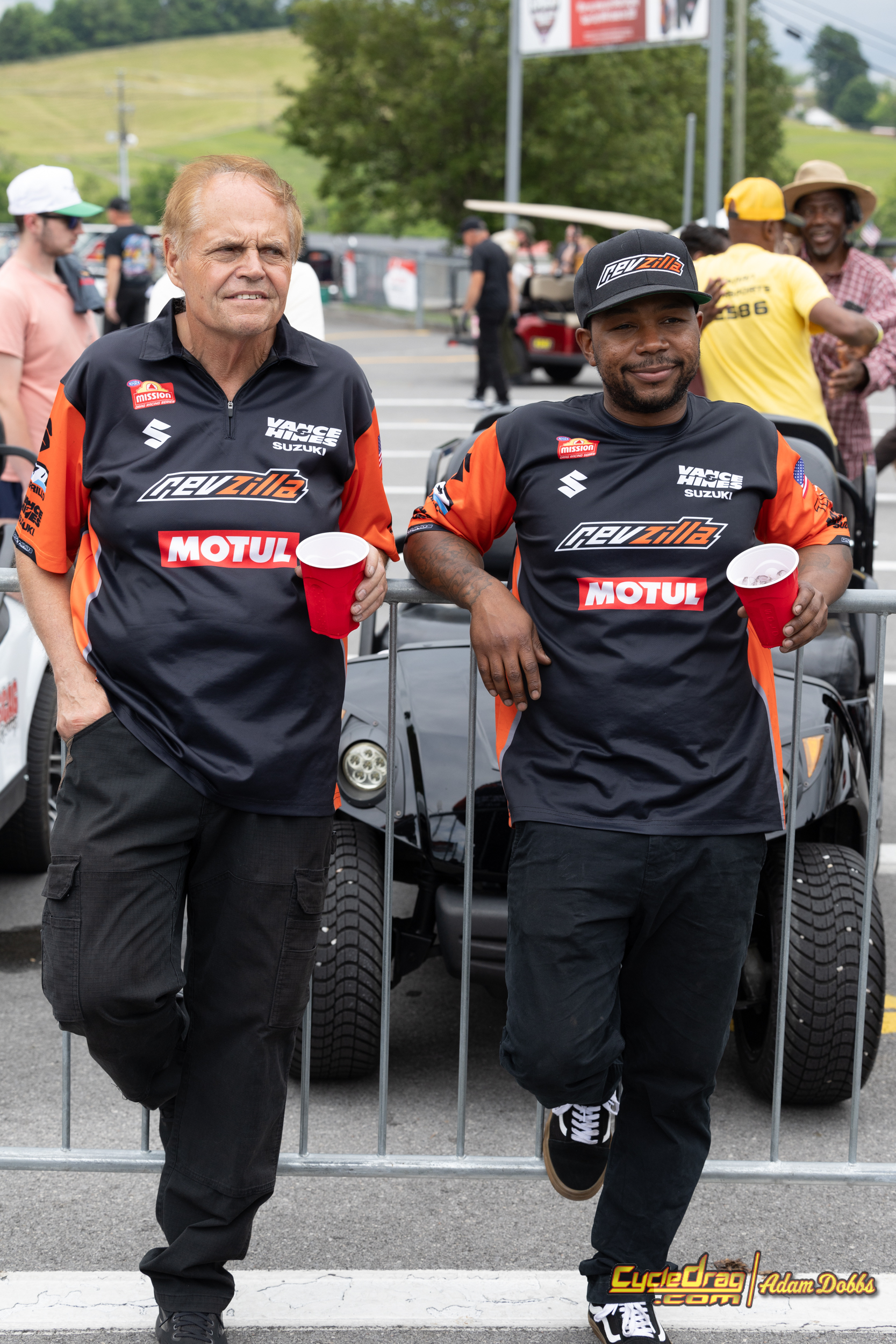 Richard Gadson and Team Vance & Hines
