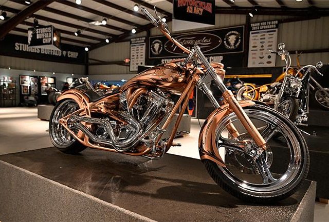 Motorcycles as Art Display