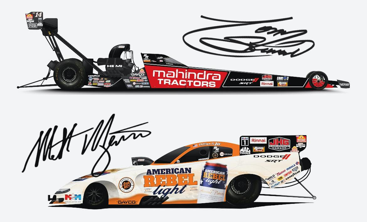Tony Stewart , Matt Hagan