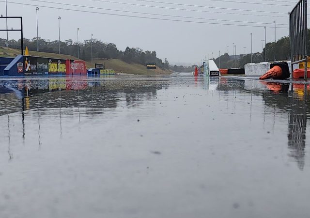 Rain at Sydney Dragway