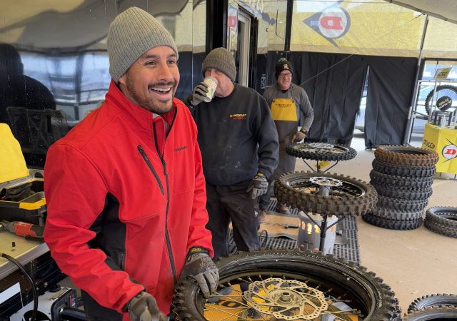 Dirt Bike Tire Change