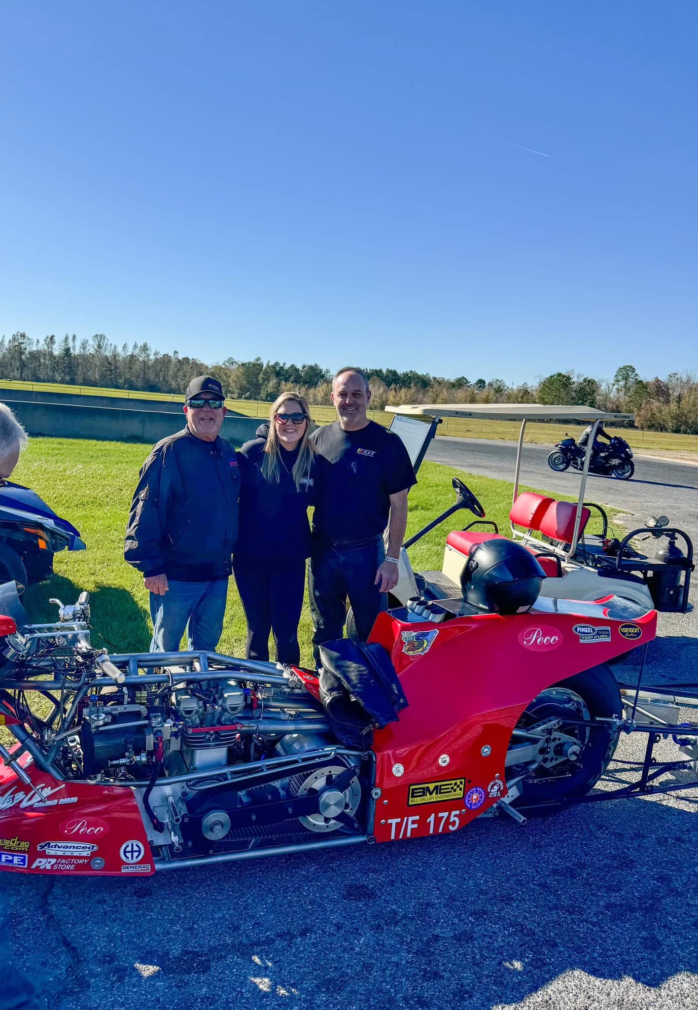 GT Tonglet Top Fuel Motorcycle 