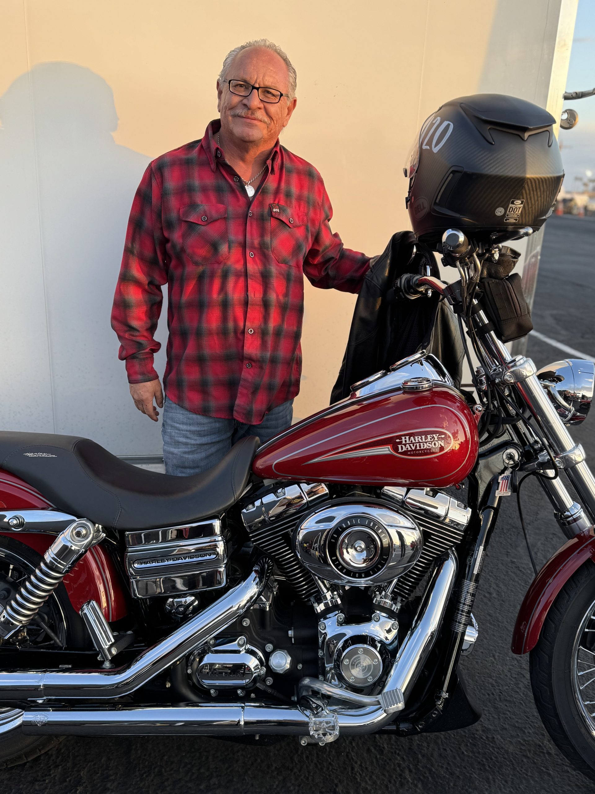 Gabe Larkins, Harley Dyna 