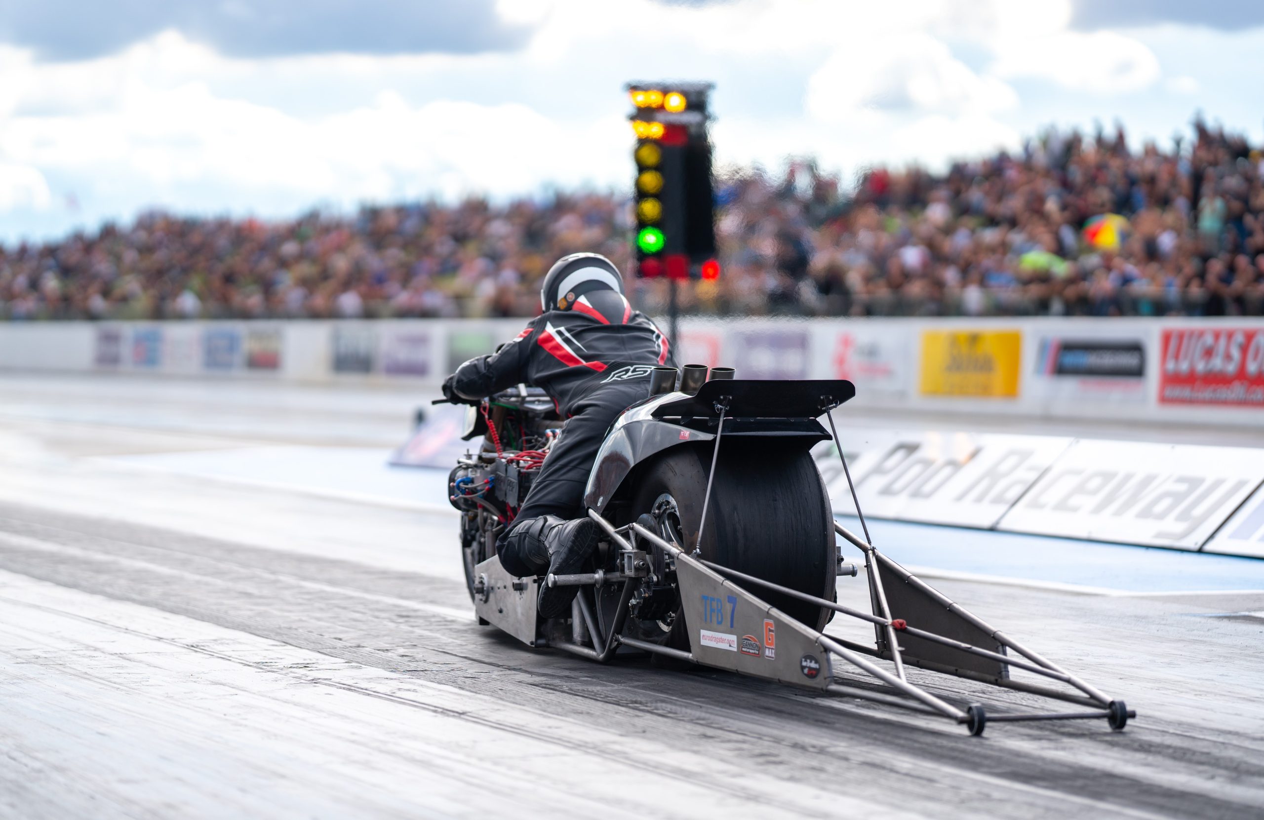 Top Fuel Bike: Jiri Lukes (Czech Republic).