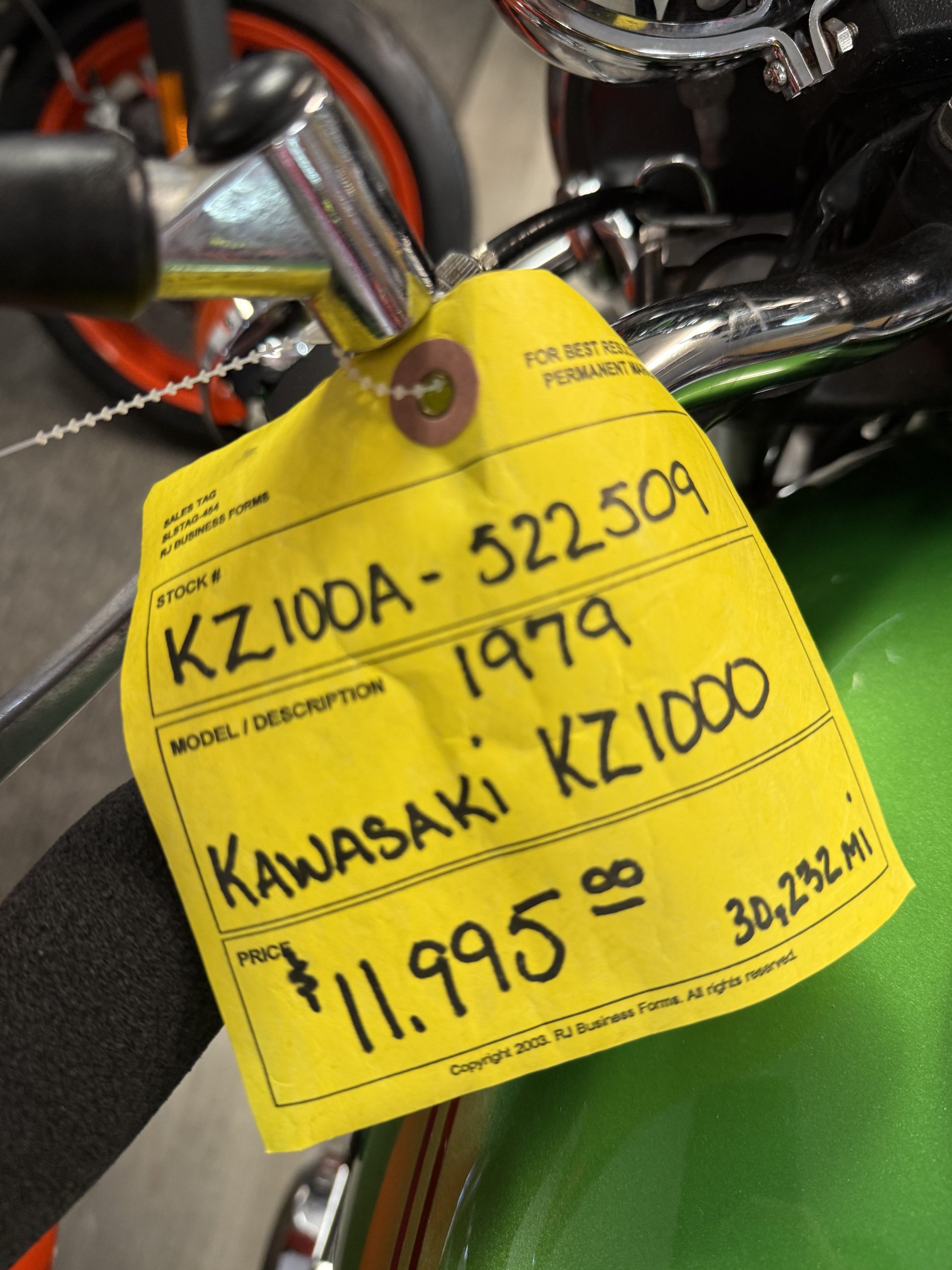 1979 Kawasaki KZ 1000