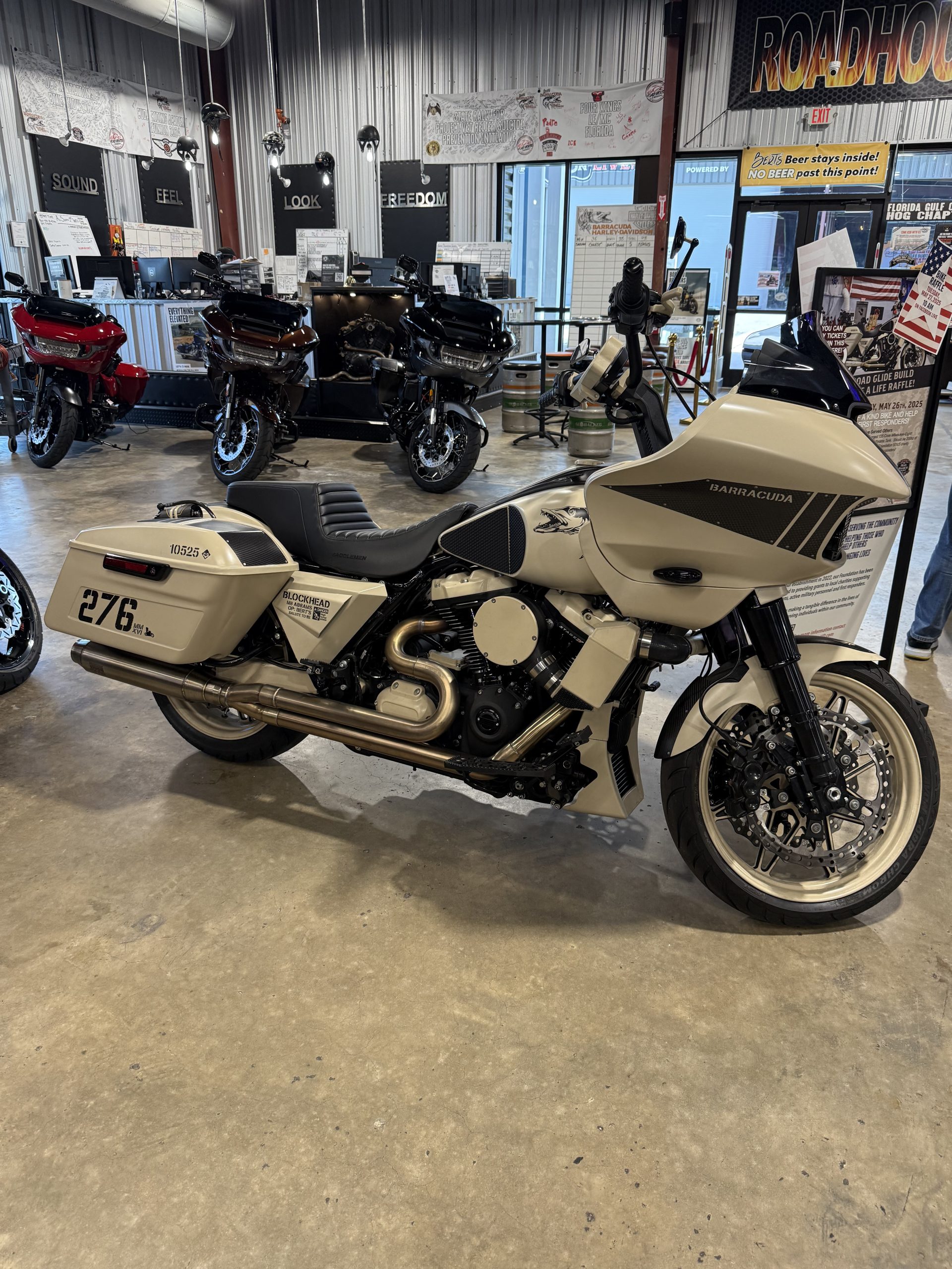 Bert's Supercharged Street Harley