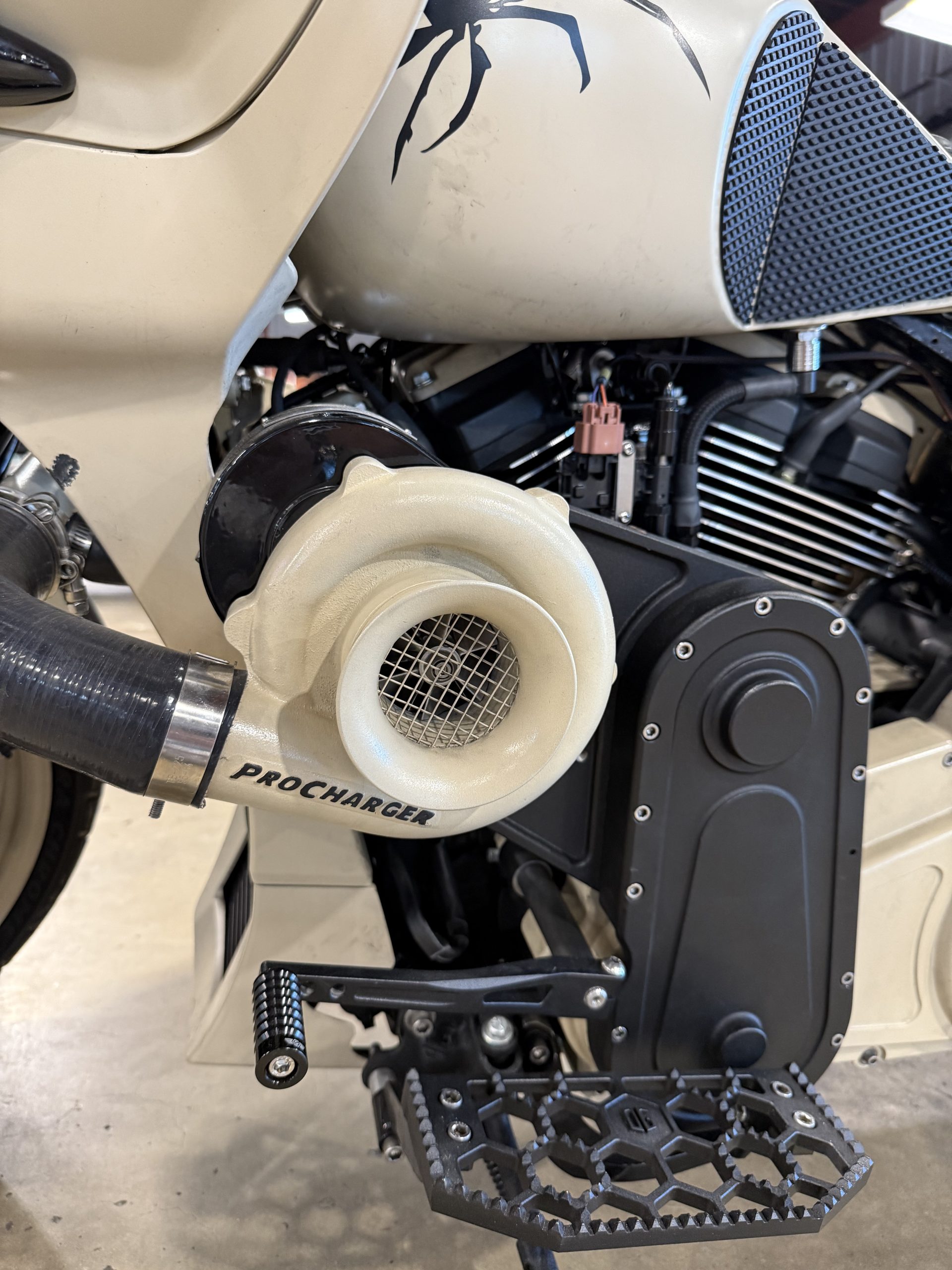 Bert's Supercharged Street Harley