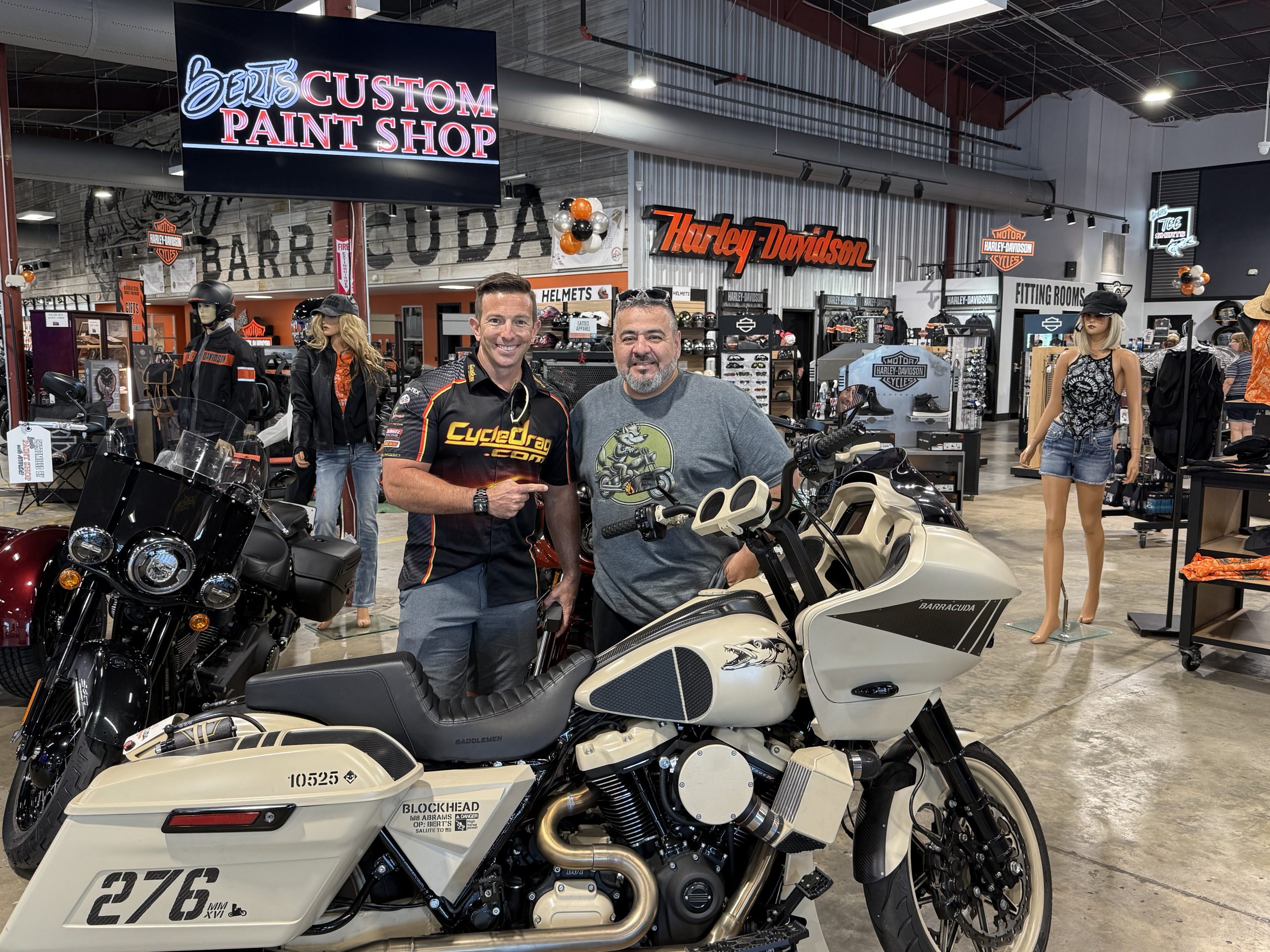 Bert's Supercharged Street Harley