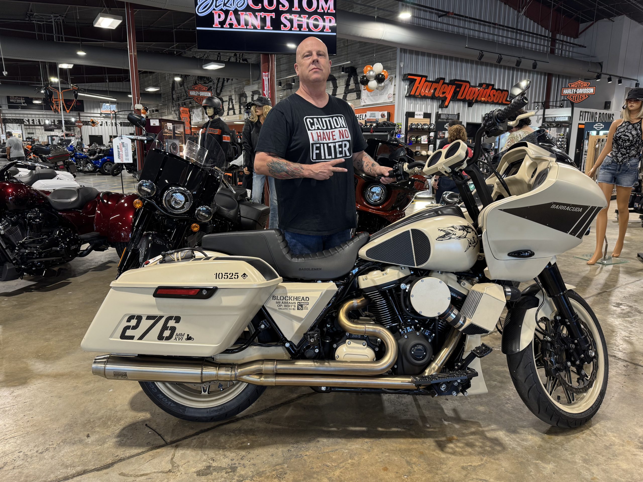 Bert's Supercharged Street Harley