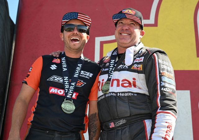 Gaige Herrera and Tony Stewart
