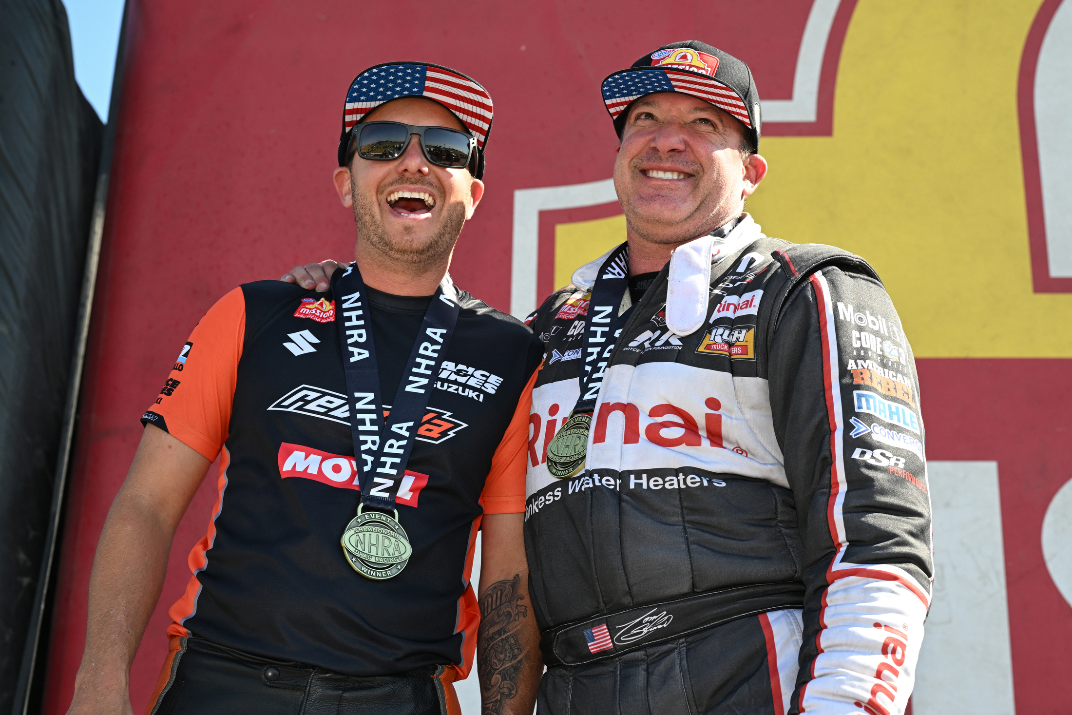 Gaige Herrera and Tony Stewart