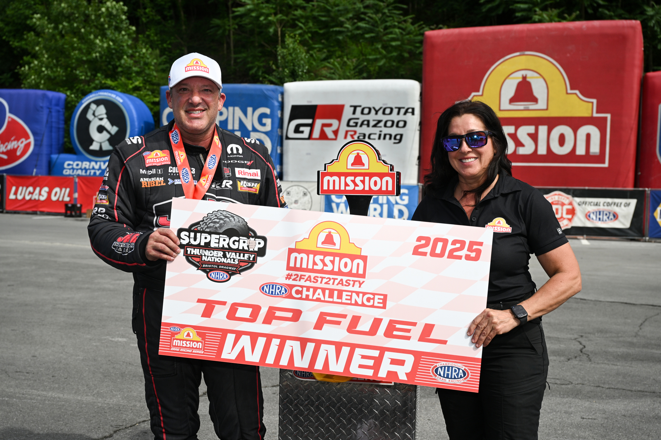 Tony Stewart, Angelle Sampey