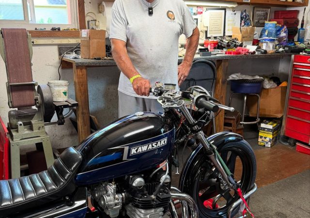 Bruce Sauer Kawasaki KZ Drag Bike