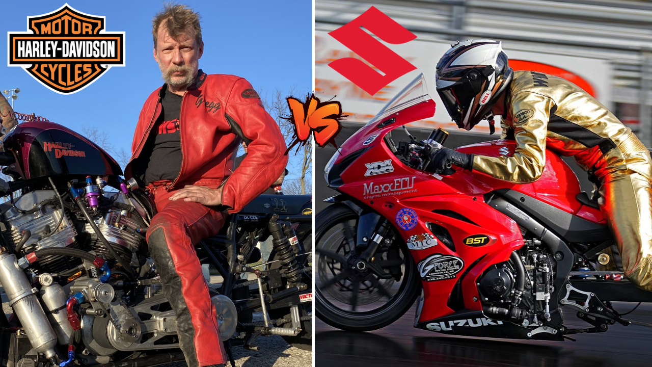 Harley vs Suzuki