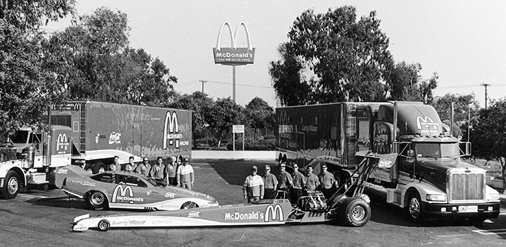 Larry Minor and Team McDonalds
