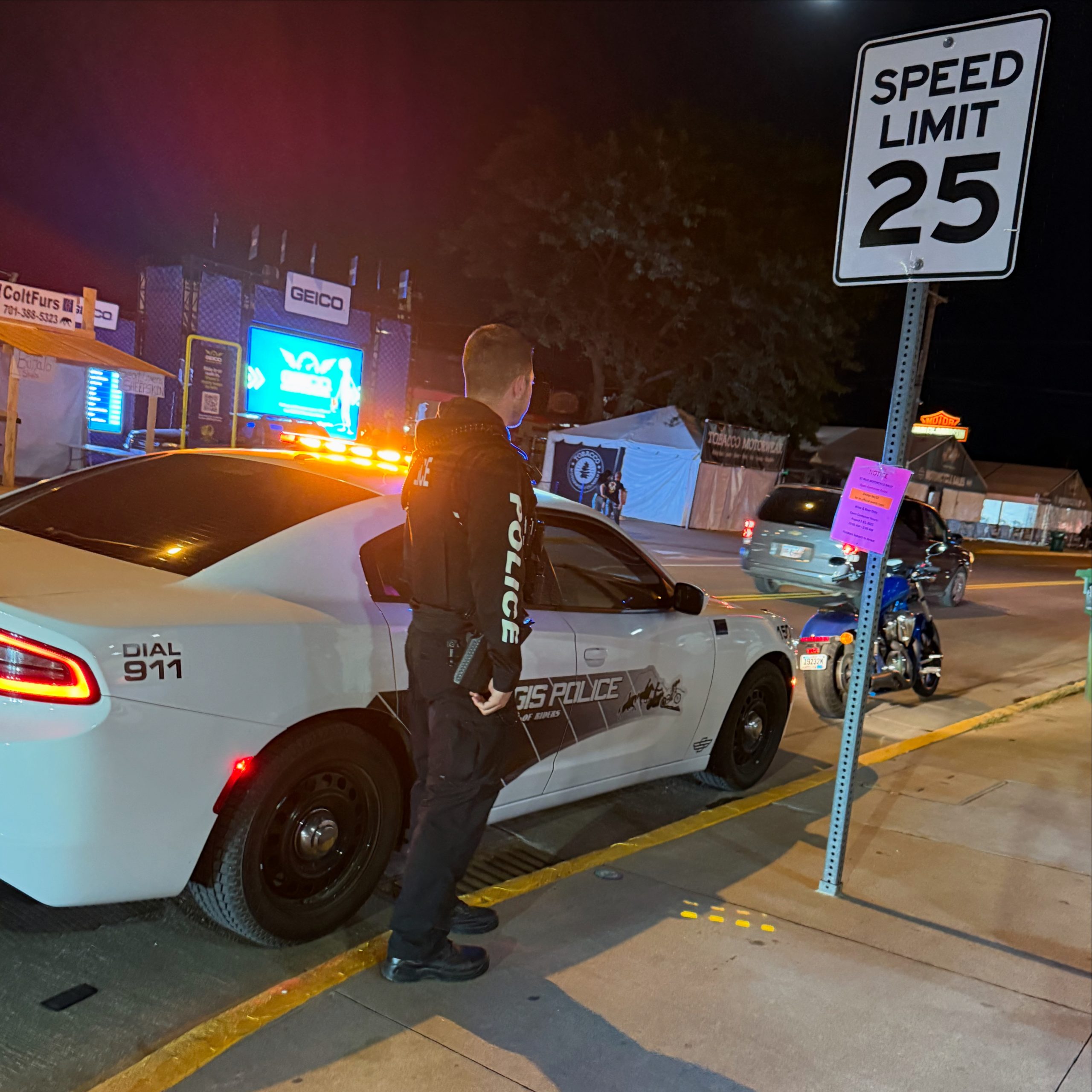 Sturgis Motorcycle Rally Police