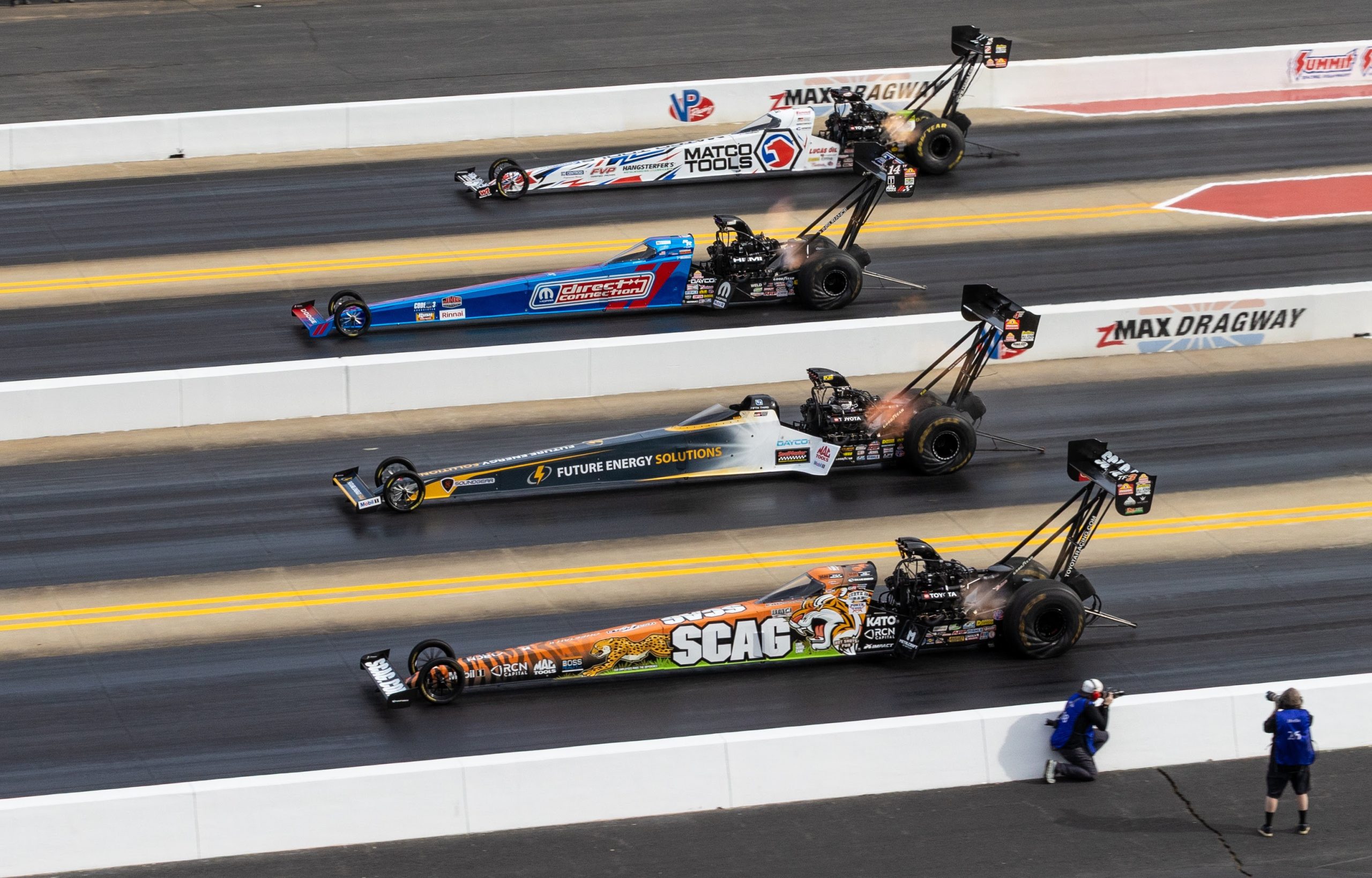 NHRA Four Wide