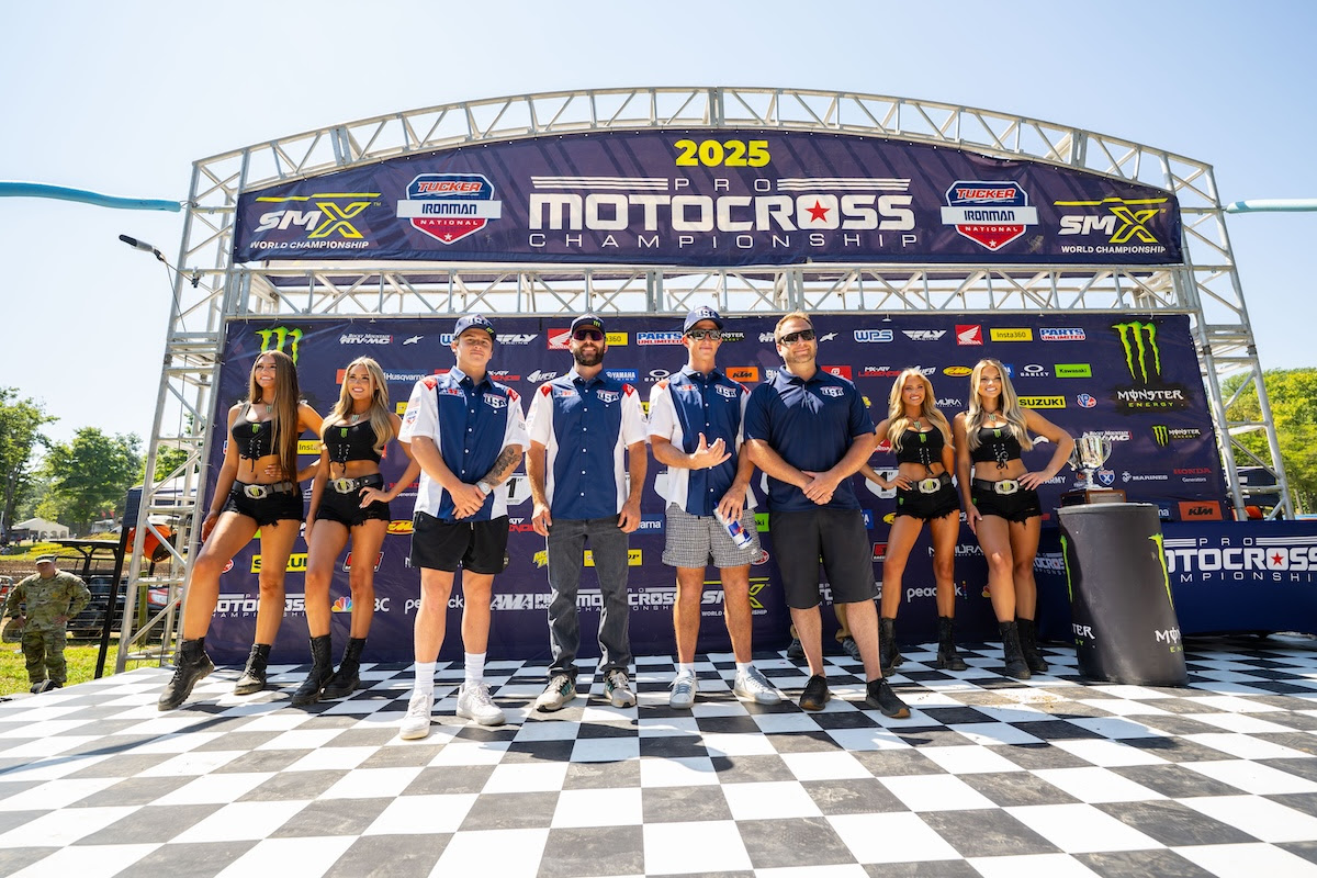 Chase Sexton, Haiden Deegan, Eli Tomac, Team USA