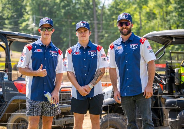 Chase Sexton, Haiden Deegan, Eli Tomac, Team USA