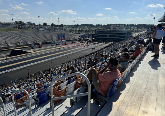 NHRA Empty Stands