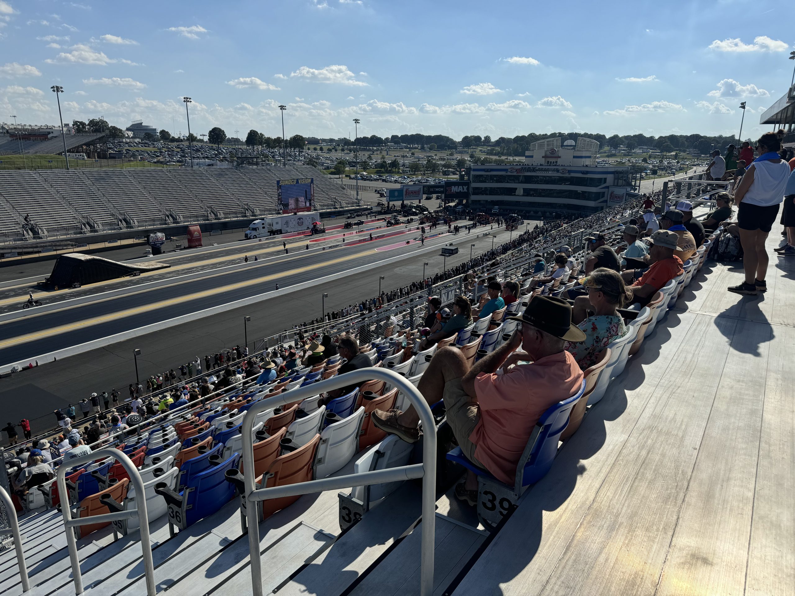 NHRA Empty Stands