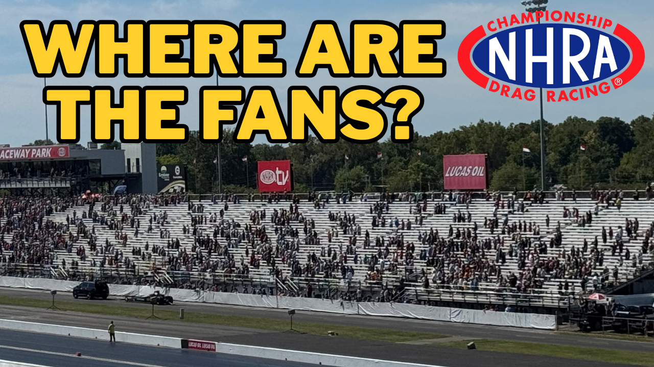 NHRA Empty Stands