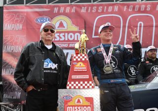 John Force and Austin Prock