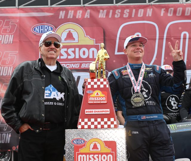 John Force and Austin Prock