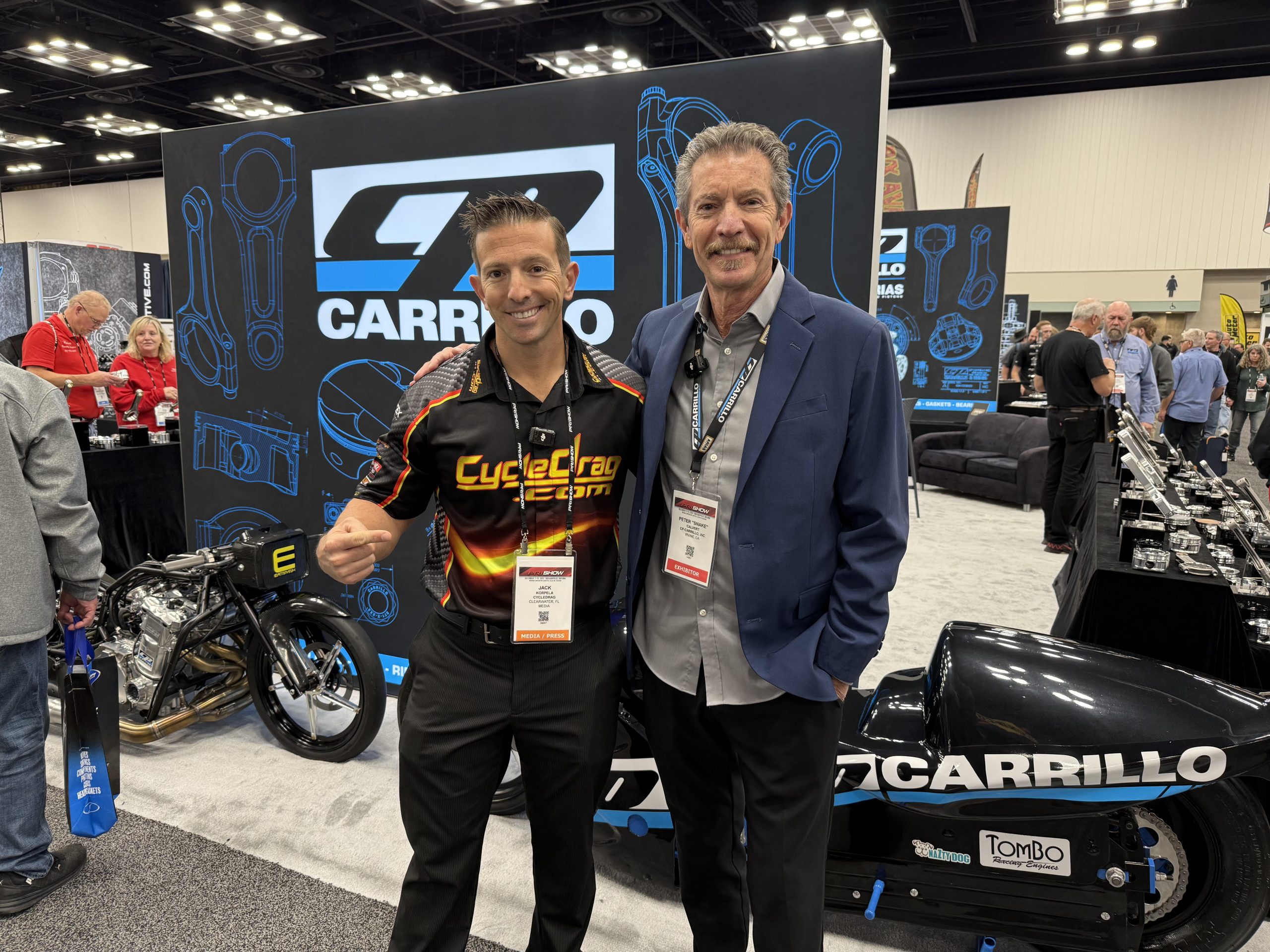 Jack Korpela and Peter "Snake" Calvert of CP-Carrillo