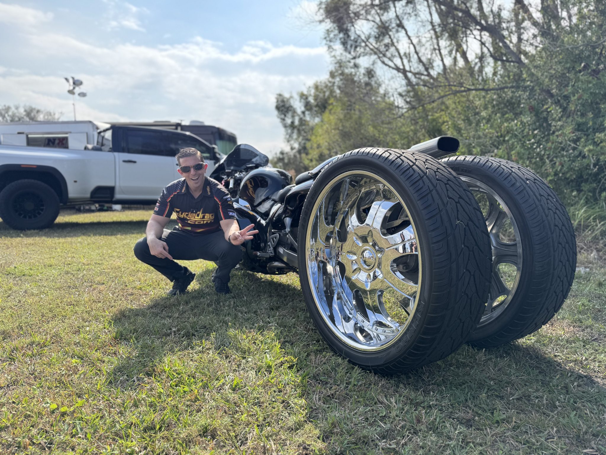 Busa Drag Build Insane Hayabusa Trike Build With 28s! – Drag Bike News