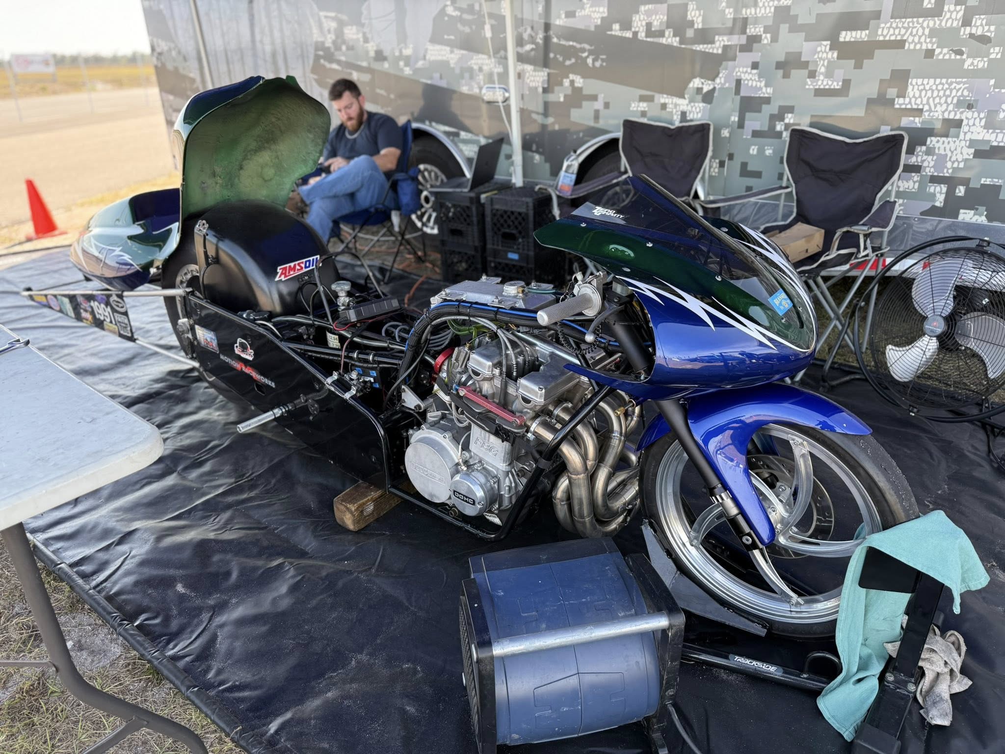 Kawasaki KZ Drag Bike