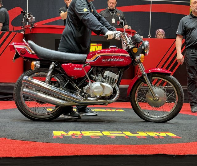 Mecum Motorcycle Auction, Kawasaki S2 350