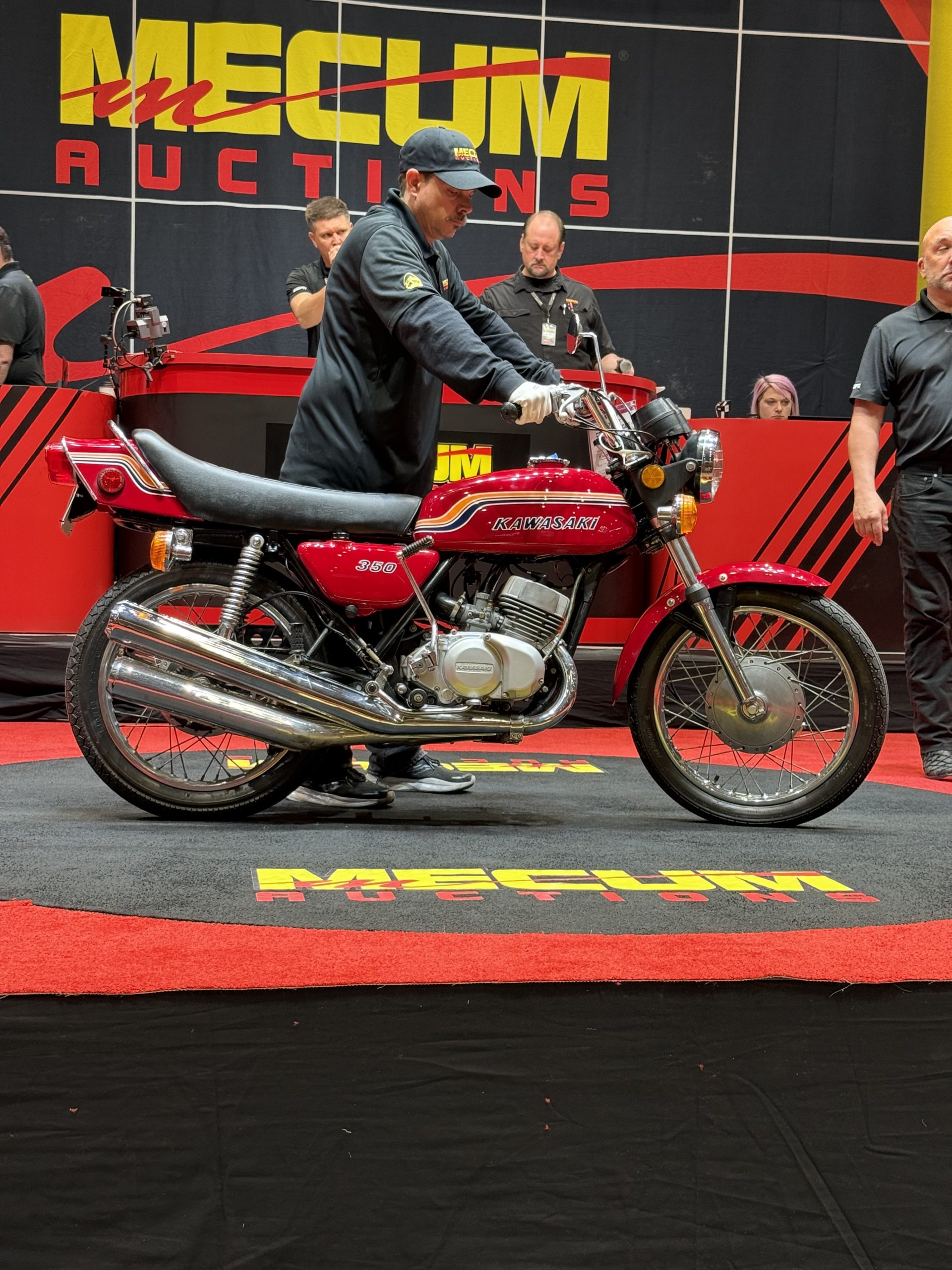 Mecum Motorcycle Auction, Kawasaki S2 350