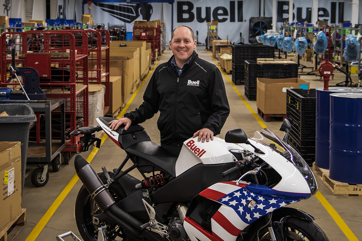 Buell CEO Bill Melvin