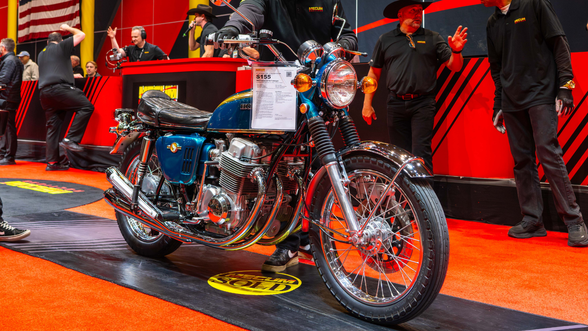 1968 Honda CB750 Prototype (Lot S155) at $313,500