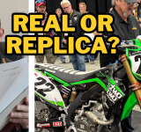 Chad Reed Kawasaki Mecum Auction Bike