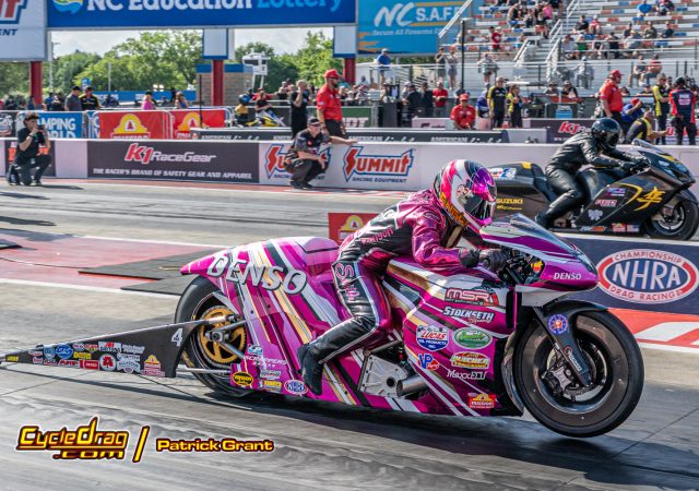 Pro Stock Motorcycle 4 Wide