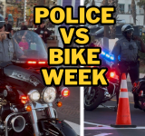 Police vs. Daytona Bike Week