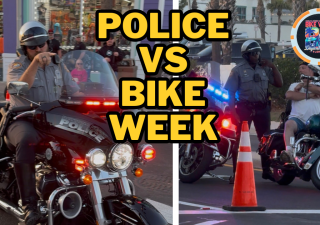 Police vs. Daytona Bike Week