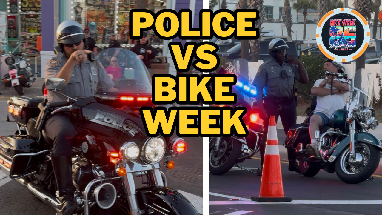 Police vs. Daytona Bike Week